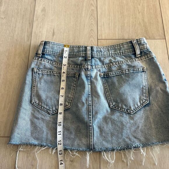 Thatssofetch women jeans skirt size 8 - Picture 3 of 7